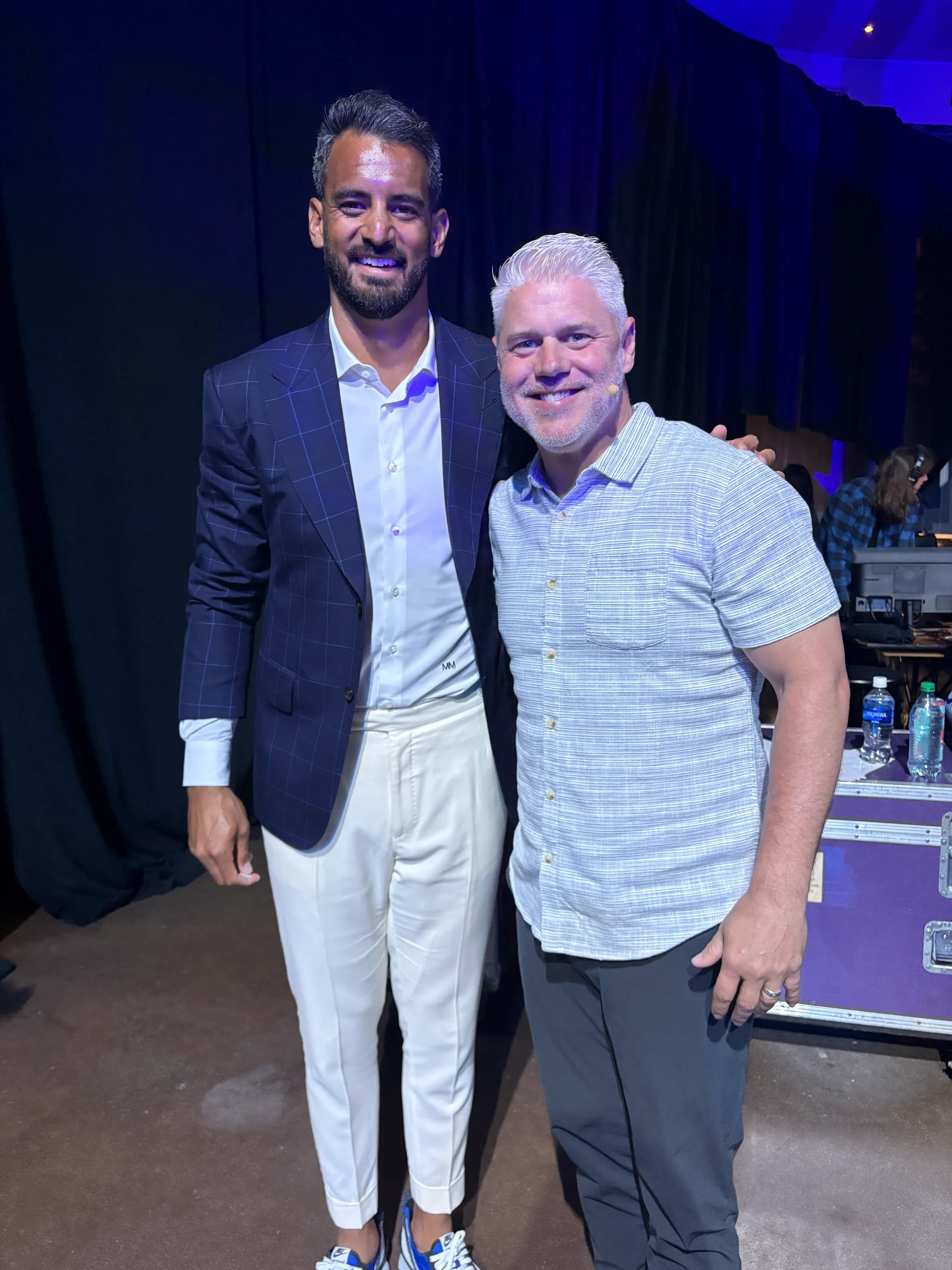 Chris with notable figure 1