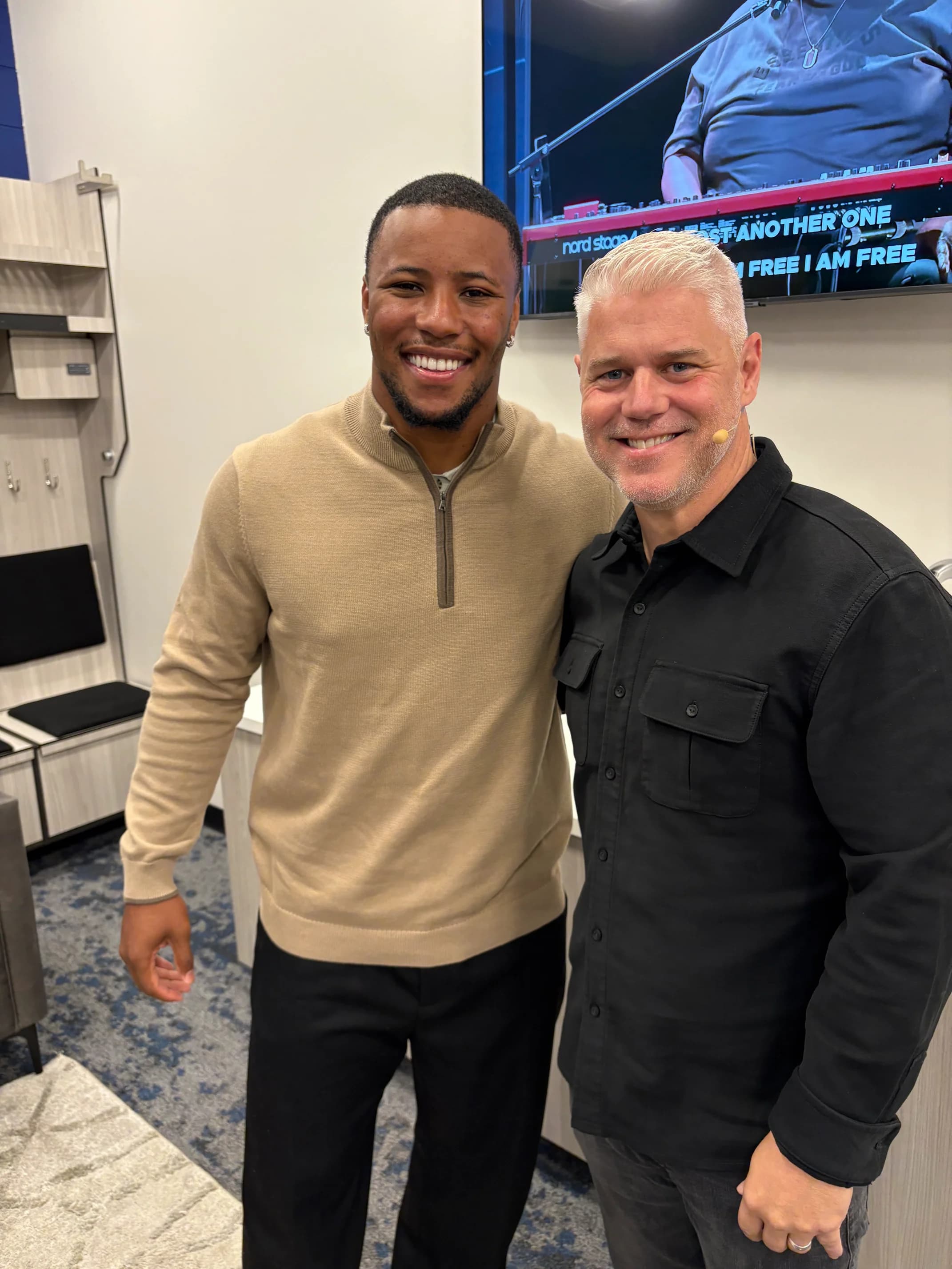 Chris with notable figure 2