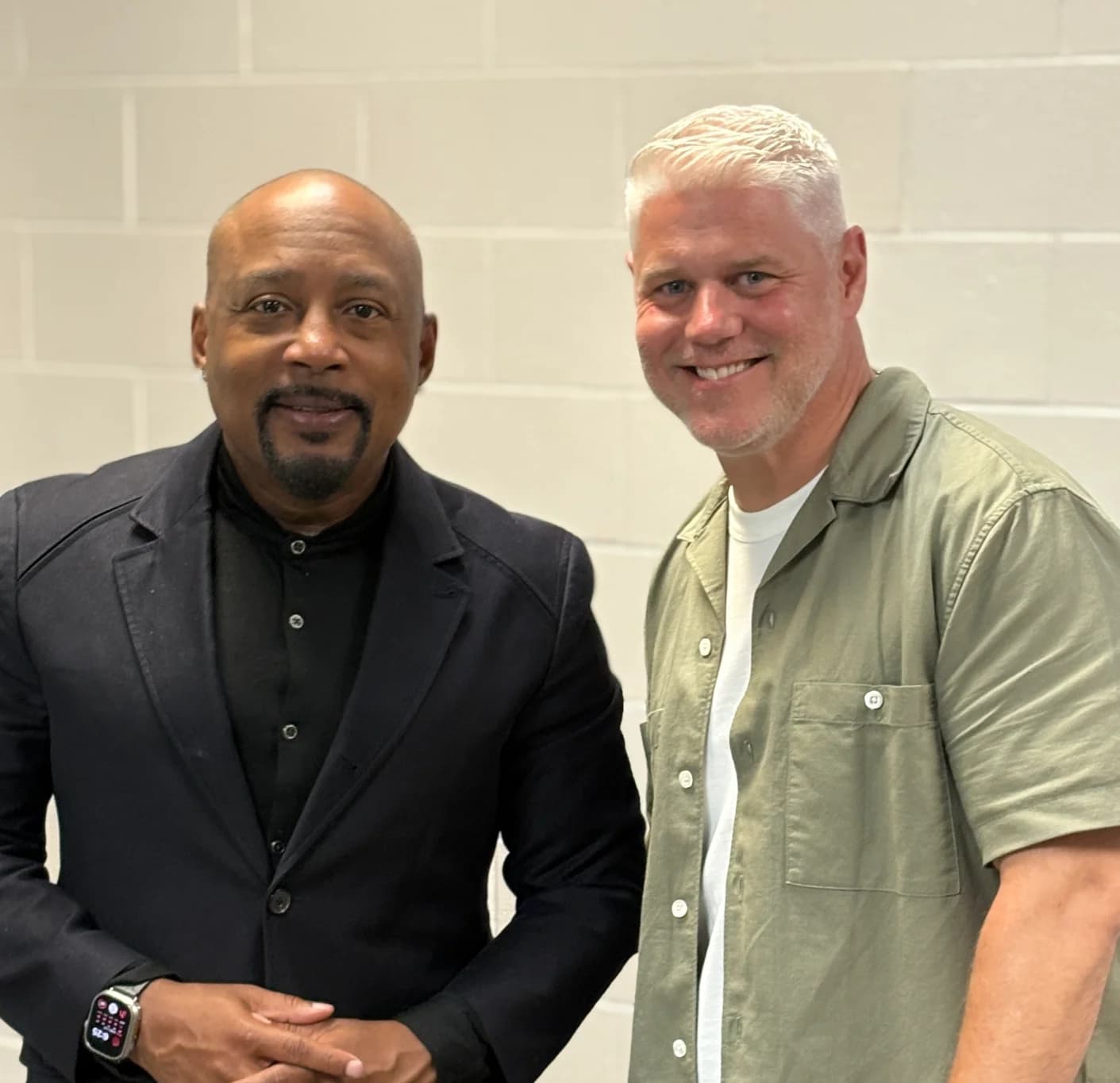 Chris with notable figure 4