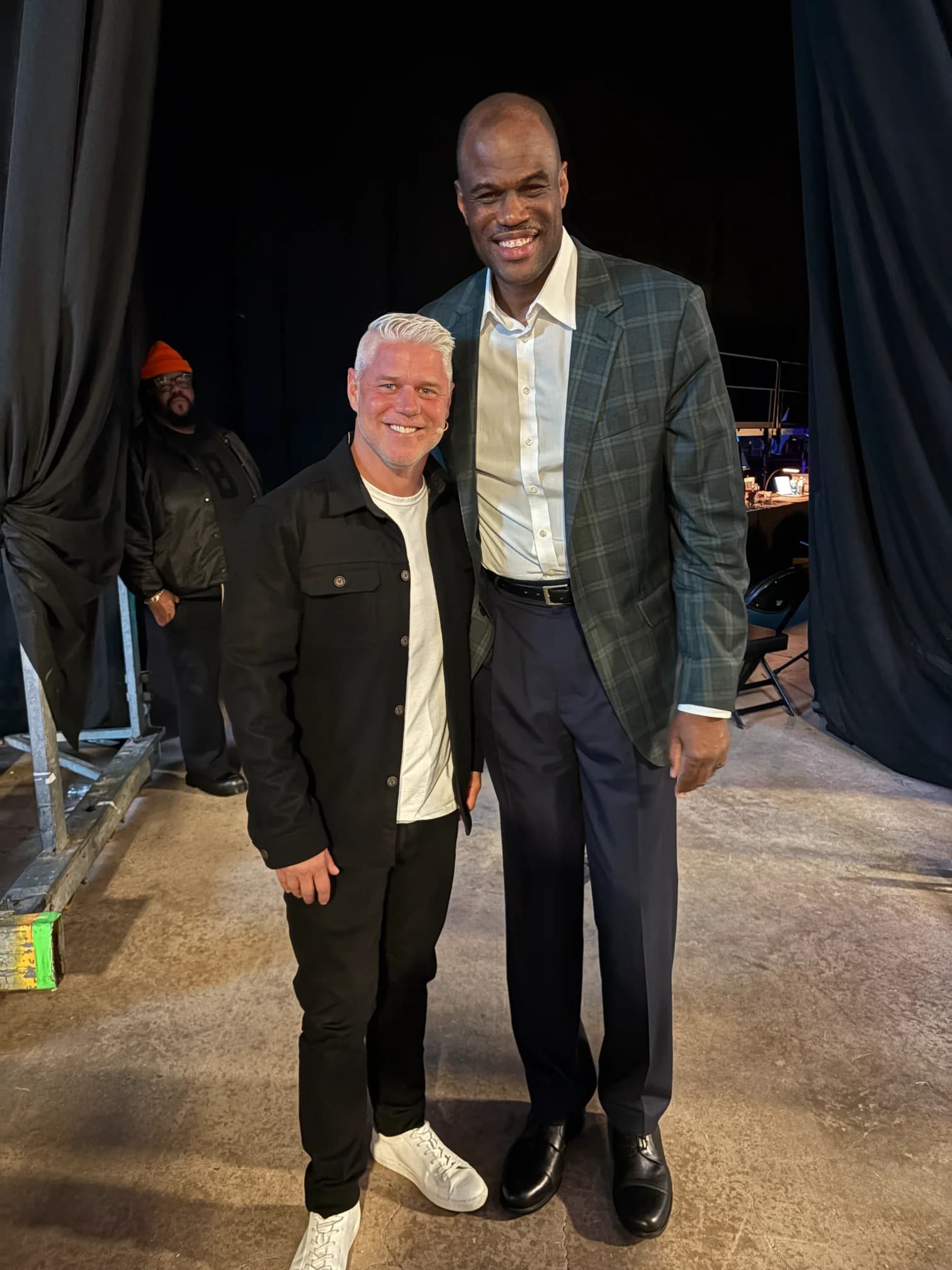 Chris with notable figure 6