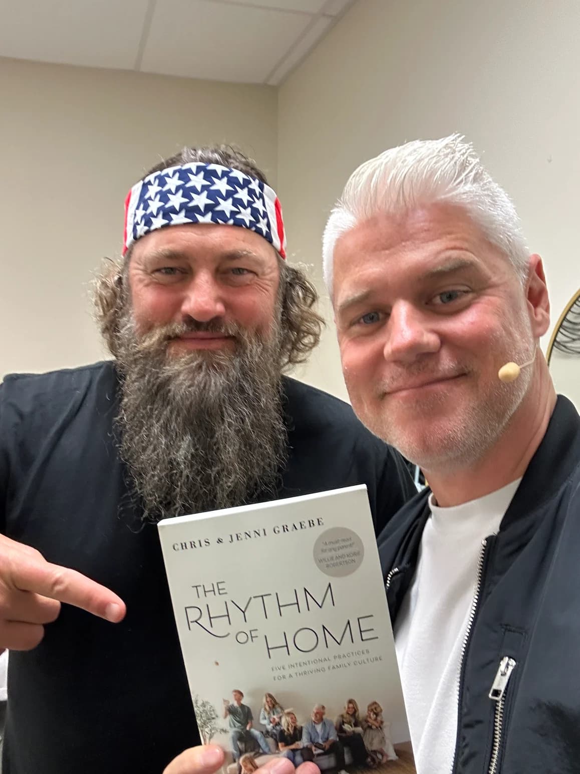 Chris with notable figure 7