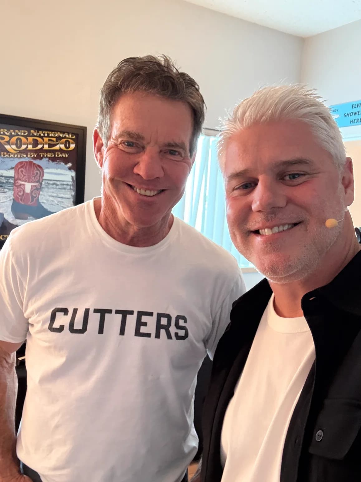 Chris with notable figure 11