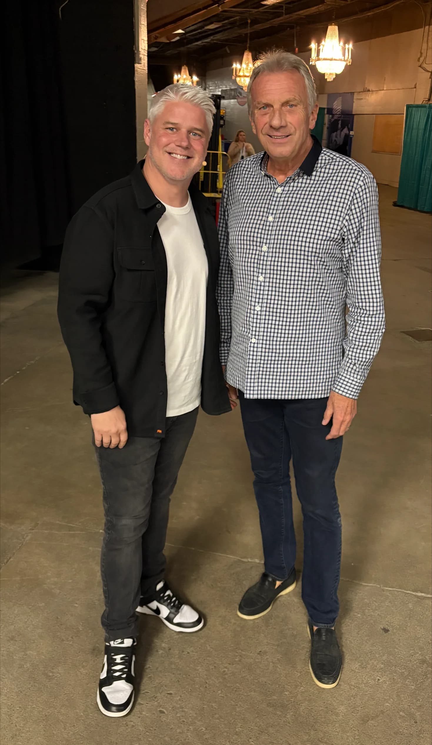 Chris with notable figure 12